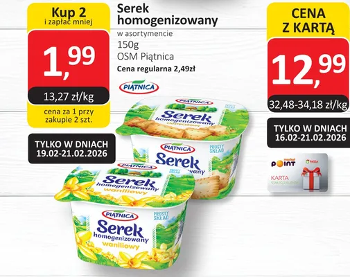 Ser promocja w Market Point