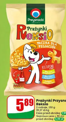 Prażynki Przysnacki Reksio promocja w Dino