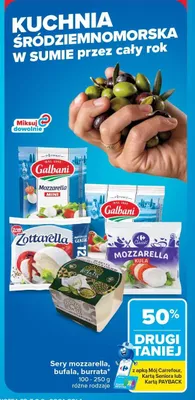 Ser Mozzarella Mini Galbani promocja w Carrefour Market
