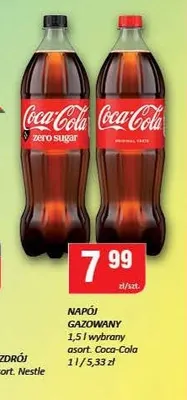 Napój gazowany Coca-Cola promocja w Chorten