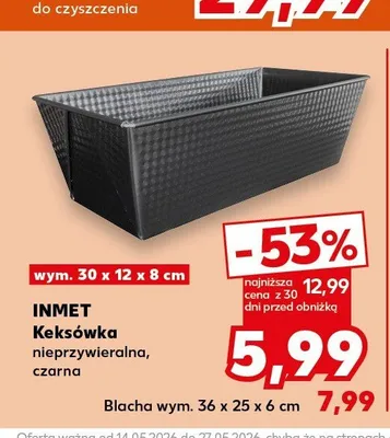 Formy do pieczenia Inmet promocja w Kaufland