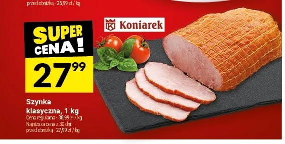Szynka klasyczna Koniarek promocja w Twój Market