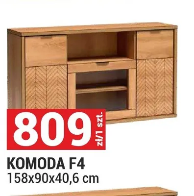 Komoda F4 Fonti 158x90x40,6 cm promocja w Merkury Market