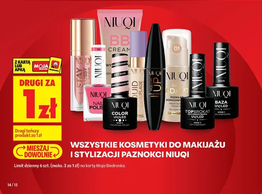 Kosmetyki do makijażu i stylizacji paznokci Baza UV/LED promocja w Biedronka