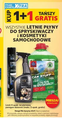 Letnie płyny do spryskiwaczy i kosmetyki samochodowe promocja w Kaufland