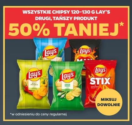 Chipsy Lay's Spicy Paprika promocja w Netto