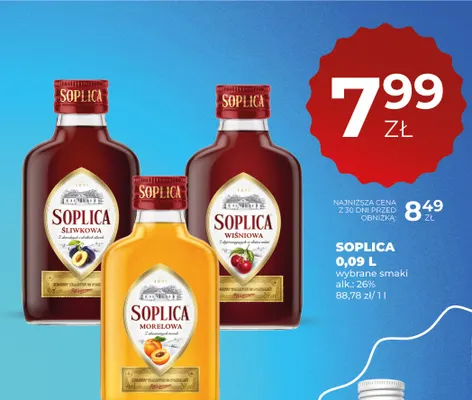 Soplica Śliwkowa promocja w Duży Ben