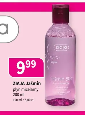 Płyn micelarny Ziaja Jaśmin 50+ promocja w Drogerie Polskie