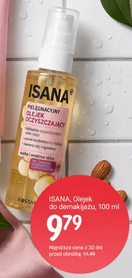 Olejek do demakijażu Isana promocja w Rossmann