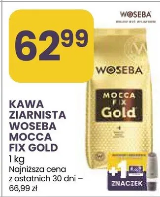 Kawa ziarnista Woseba Mocca Fix Gold promocja w Stokrotka