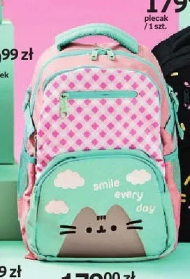 Plecak Pusheen różowo-miętowy promocja w Empik