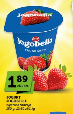 Jogurt Jogobella promocja w Groszek