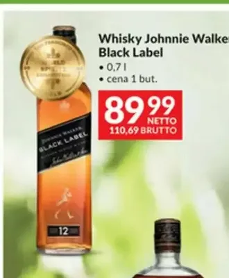 Whisky Johnnie Walker Black Label promocja w Makro