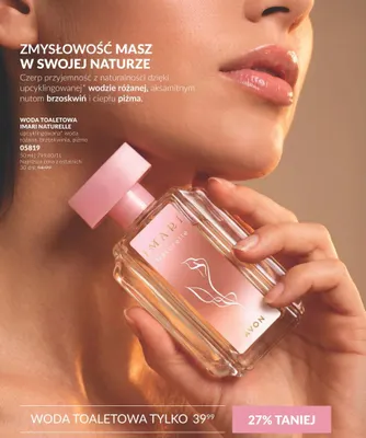 Woda toaletowa Imari Naturelle Avon promocja w AVON