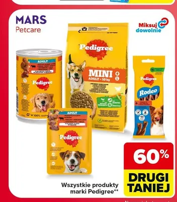 Produkty marki Pedigree promocja w Carrefour Market