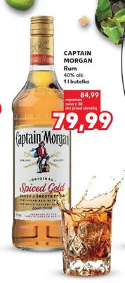 Rum Captain Morgan Spiced Gold promocja w Kaufland
