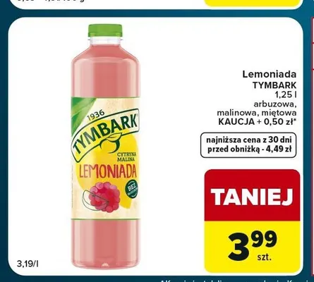 Lemoniada Tymbark Arbuzowa promocja w Globi