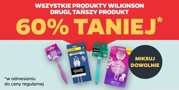 Produkty Wilkinson promocja w Netto
