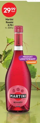 Wino musujące Martini Rossini promocja w Żabka