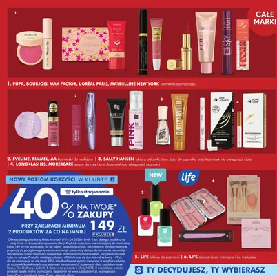 Lakiery do paznokci Life promocja w Super-Pharm