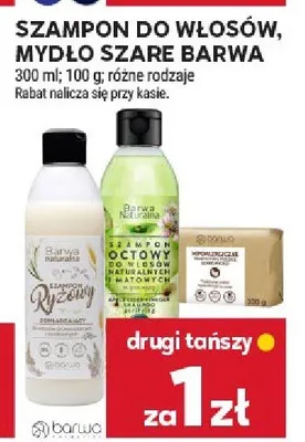 Szampon do włosów, mydło szare barwa promocja w Stokrotka