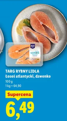 Łosoś atlantycki, dzwonko promocja w Lidl