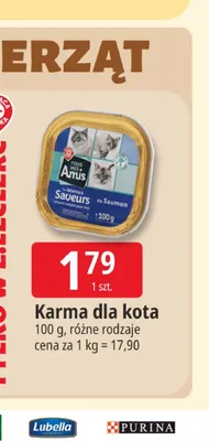 Karma dla kota Amis promocja w Leclerc