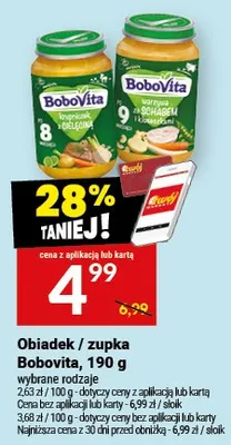 Obiadek / zupka Bobovita promocja w Twój Market