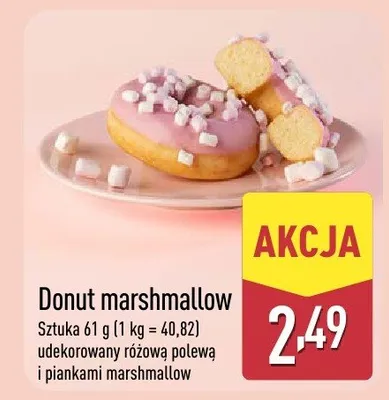 Donut marshmallow  promocja w Aldi