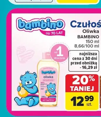 Oliwka Bambino promocja w Carrefour