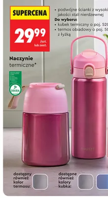 Kubek termiczny SMUKEE 520ml promocja w Biedronka