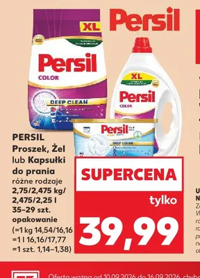Kapsułki do prania Persil promocja w Kaufland