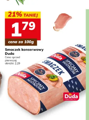 Smaczek konserwowy Duda promocja w Hitpol