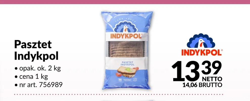 Pasztet Indykpol promocja w Makro