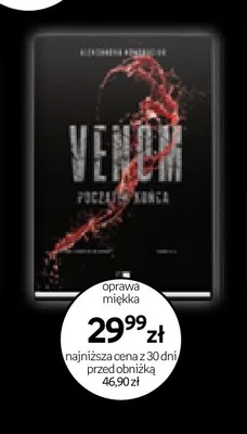 Książka Venom Początek końca promocja w Empik
