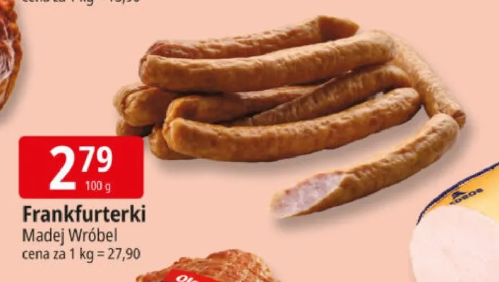 Frankfurterki Madej Wróbel promocja w Leclerc