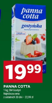 Panna Cotta Gostyńska SM Gostyń promocja w Stokrotka