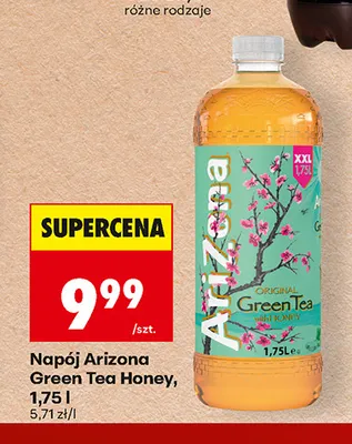 Napój Arizona Green Tea Honey promocja w Biedronka