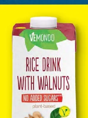 Napój rice drink with walnuts promocja w Lidl