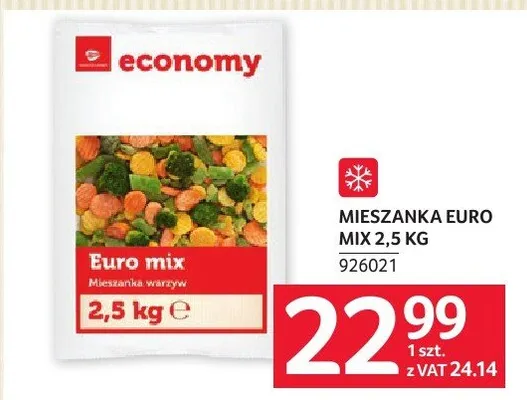 Mieszanka euro mix 2,5 KG promocja w Selgros