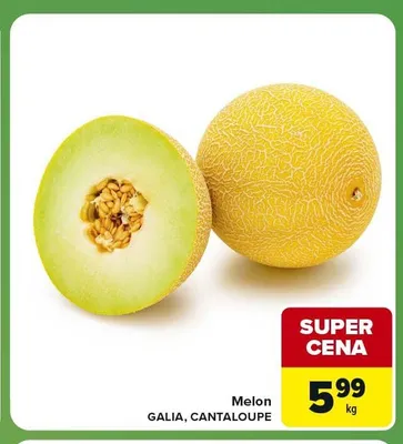 Melon Cantaloupe promocja w Carrefour Express