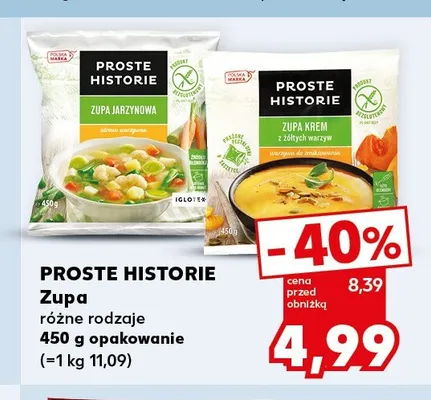 Zupa jarzynowa Proste Historie promocja w Kaufland