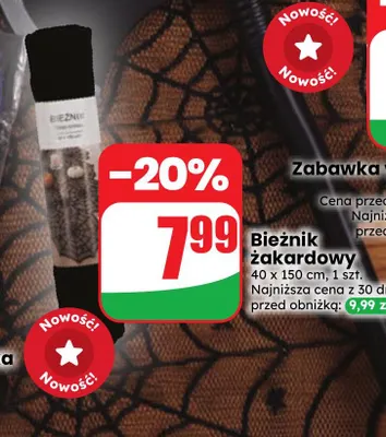 Bieżnik żakardowy 40x150 cm promocja w Dino