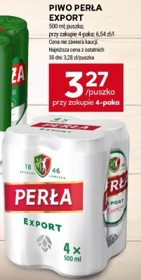 Piwo Export promocja w Stokrotka