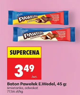 Baton śmietanka promocja w Biedronka