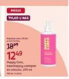 Szampon nawilżający do włosów Happy Cara promocja w Rossmann