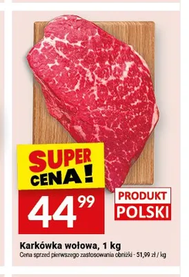 Karkówka wołowa polska promocja w Twój Market
