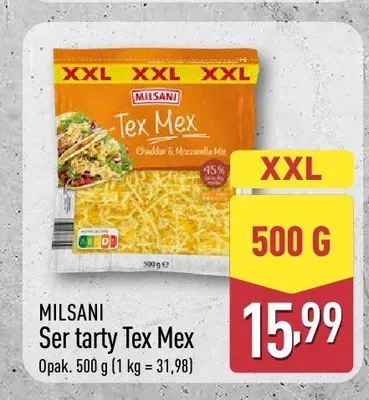 Ser tarty Tex Mex Milsani promocja w Aldi
