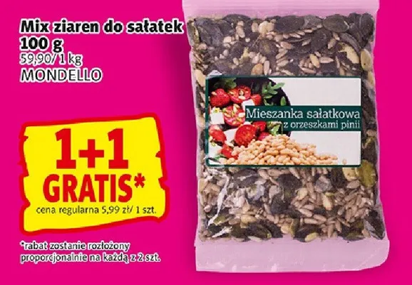 Mix ziaren do sałatek 100g promocja w Prim Market