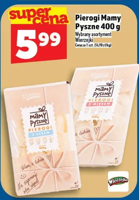 Pierogi pyszne promocja w TOPAZ